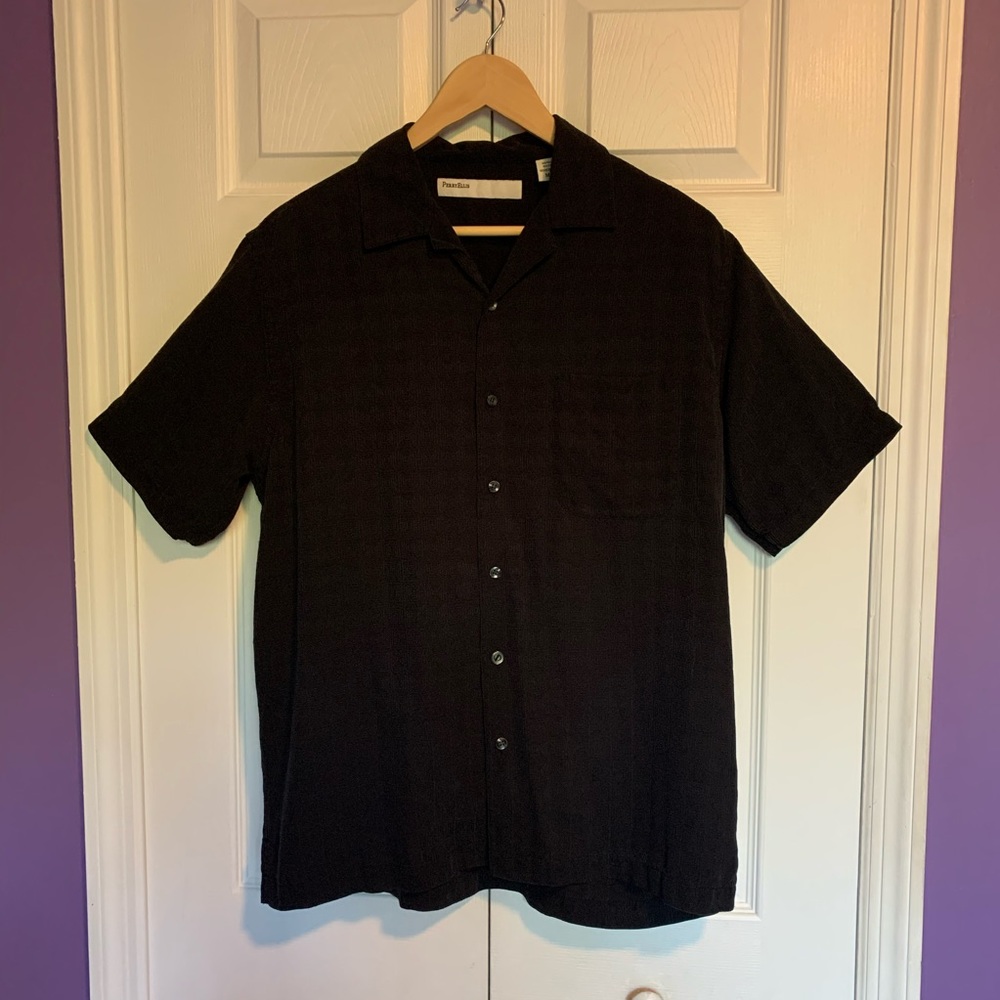 Perry Ellis Silk Botton-Down